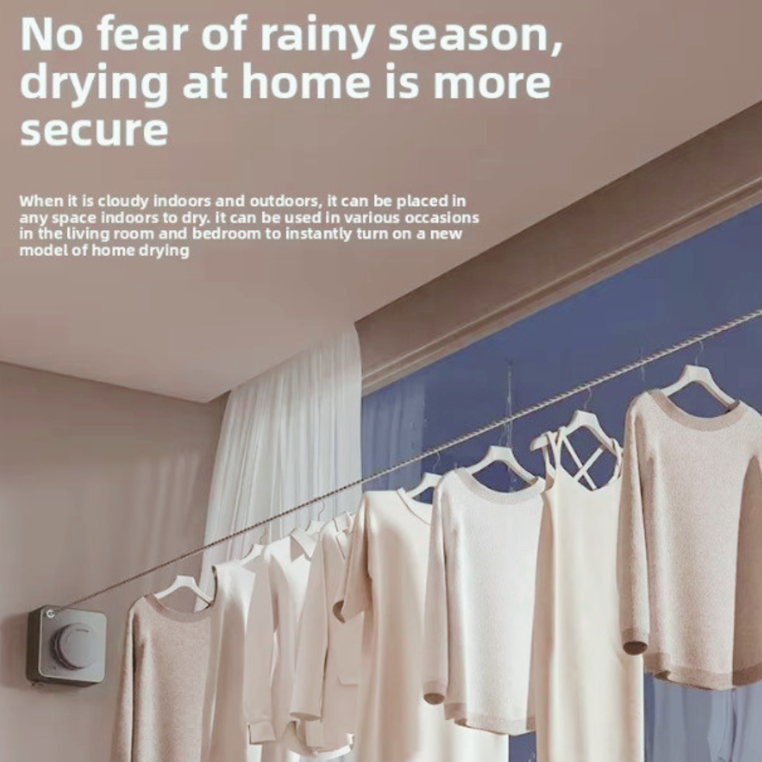 Retractable Indoor Clothesline