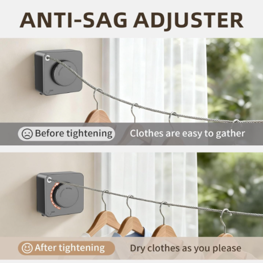 Retractable Indoor Clothesline