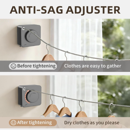 Retractable Indoor Clothesline