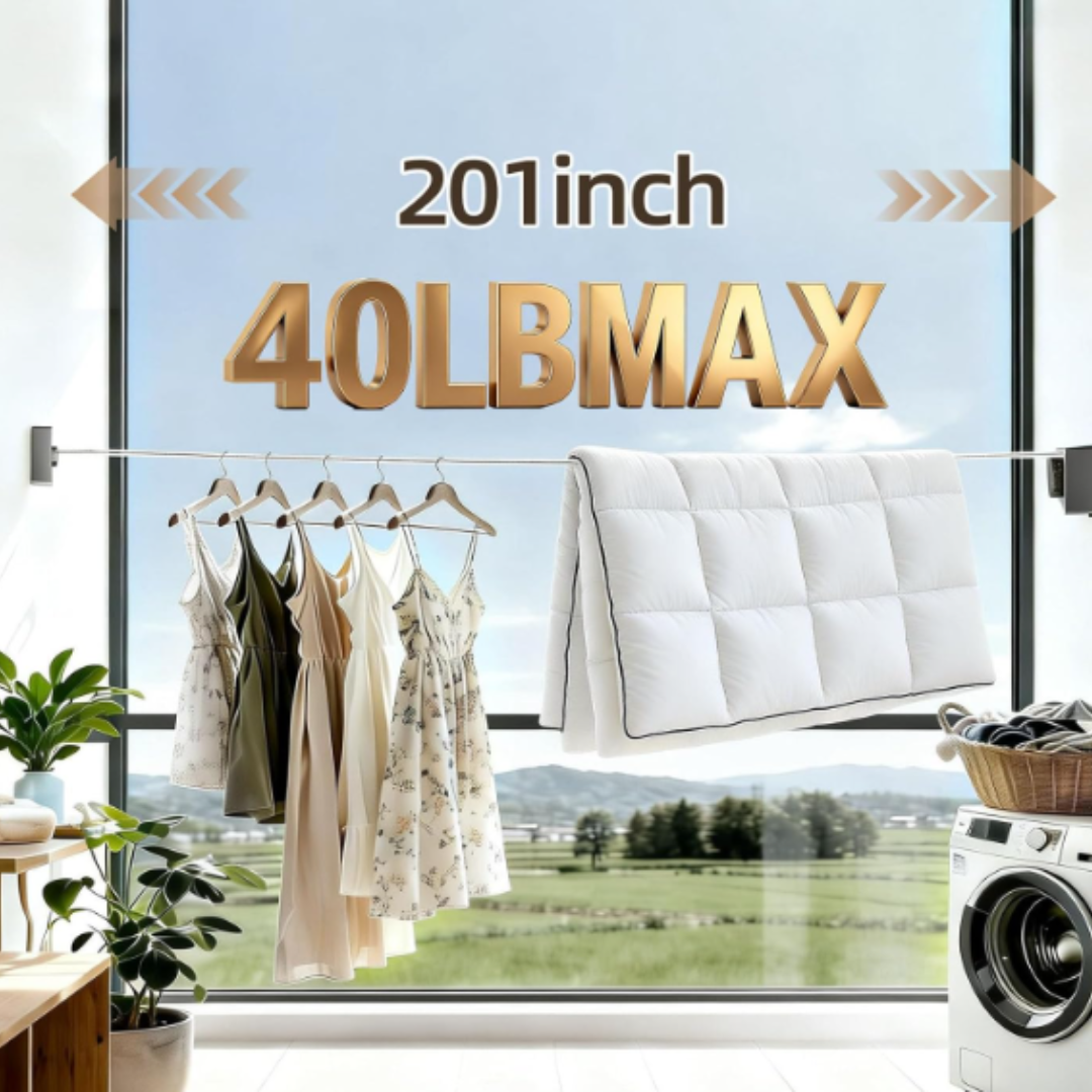 Retractable Indoor Clothesline